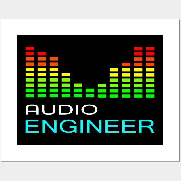 audio engineer sound engineering Wall Art by PrisDesign99